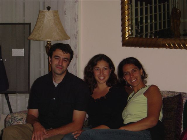 Sitting on the couch